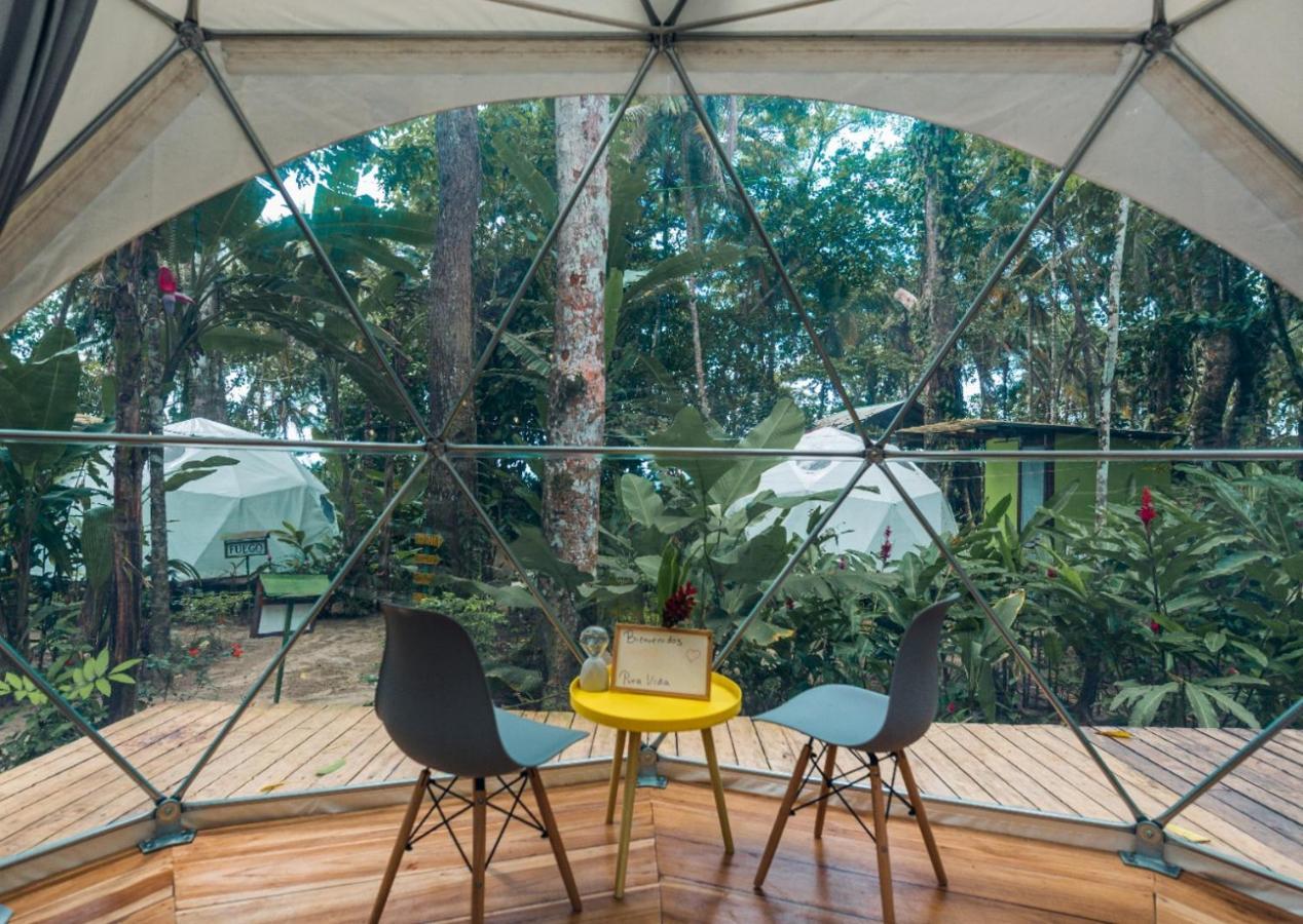 Отель Faith Glamping Dome Costa Rica Мансанильо Экстерьер фото