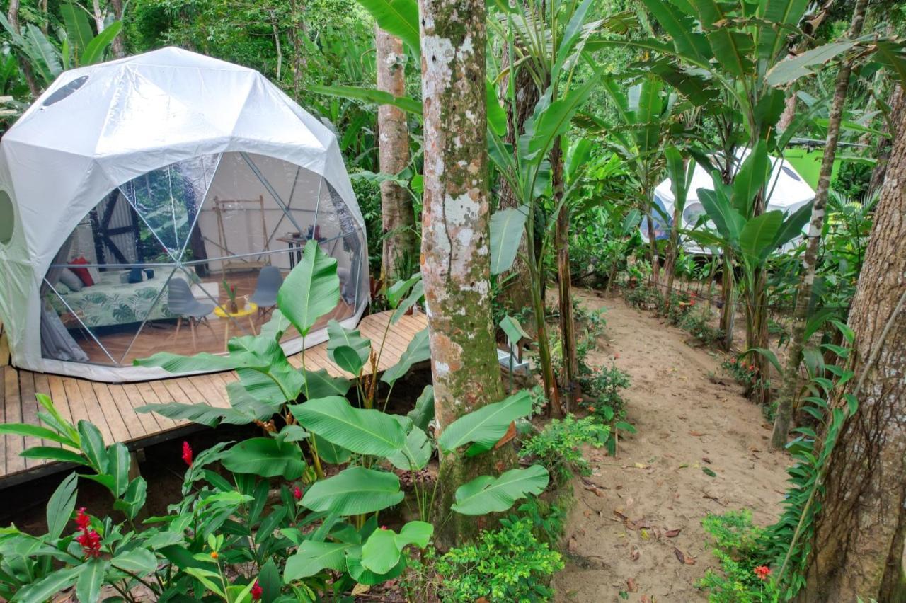 Отель Faith Glamping Dome Costa Rica Мансанильо Экстерьер фото