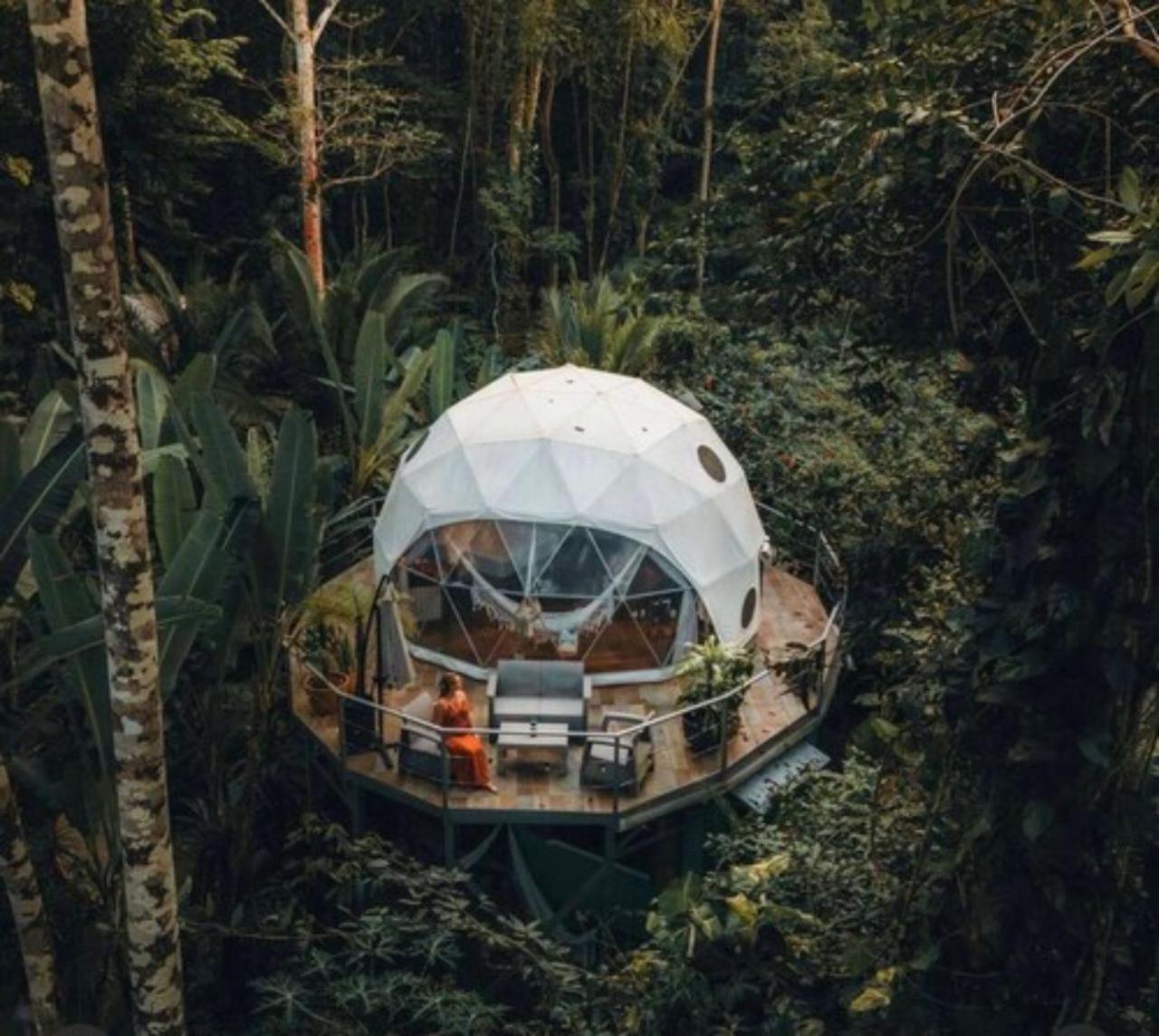 Отель Faith Glamping Dome Costa Rica Мансанильо Экстерьер фото
