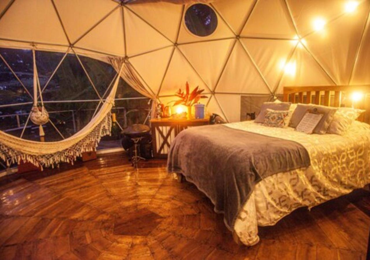Отель Faith Glamping Dome Costa Rica Мансанильо Экстерьер фото