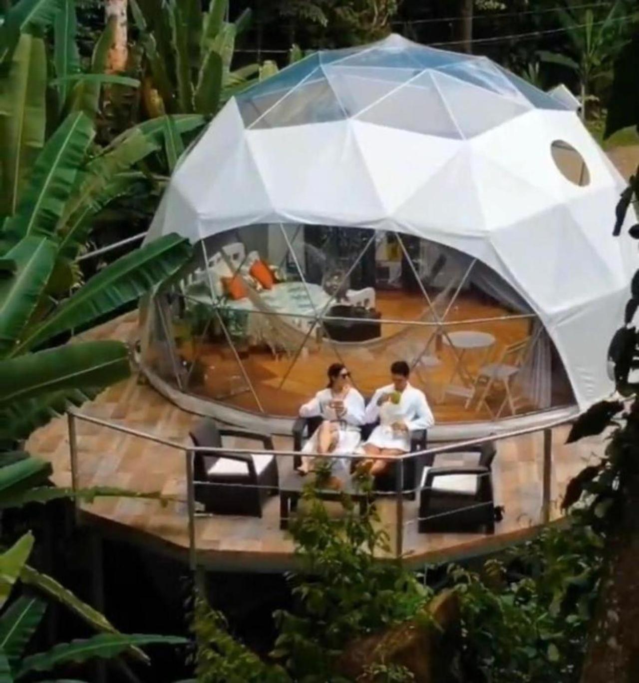 Отель Faith Glamping Dome Costa Rica Мансанильо Экстерьер фото