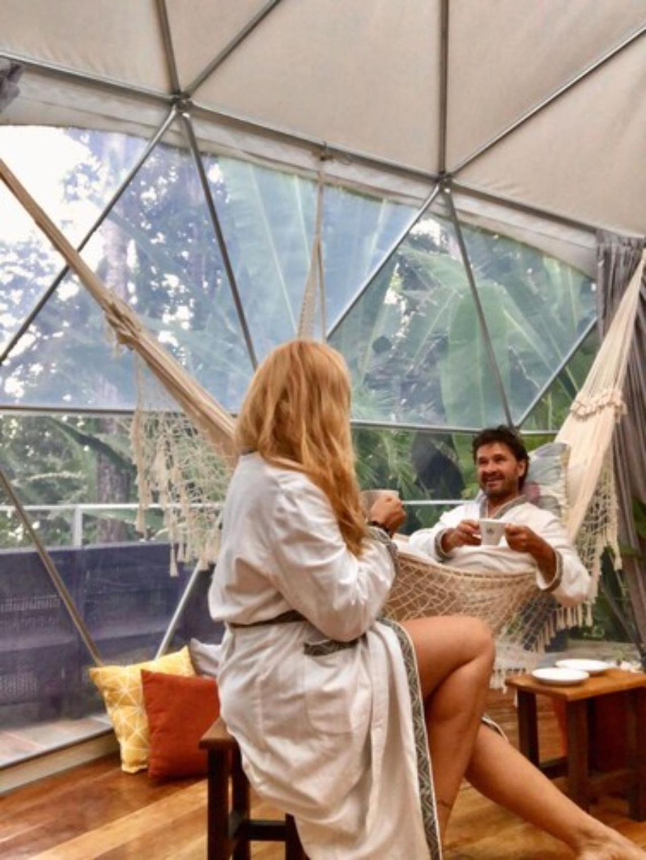 Отель Faith Glamping Dome Costa Rica Мансанильо Экстерьер фото