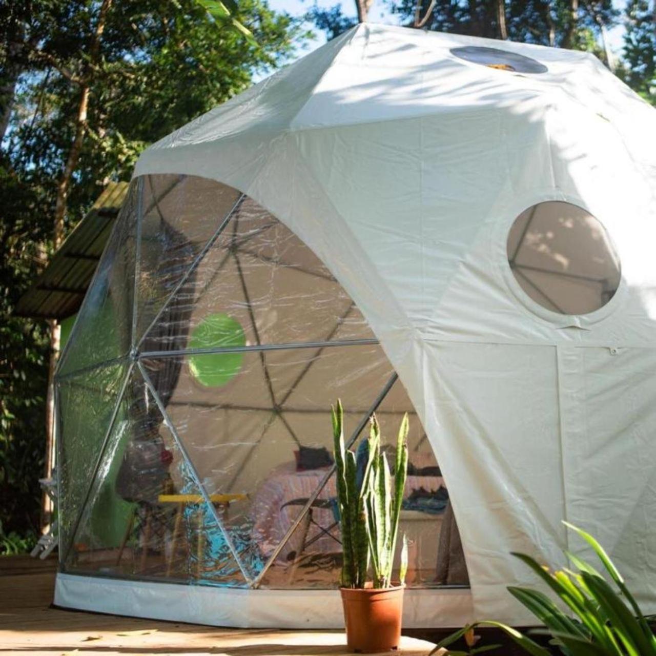Отель Faith Glamping Dome Costa Rica Мансанильо Экстерьер фото