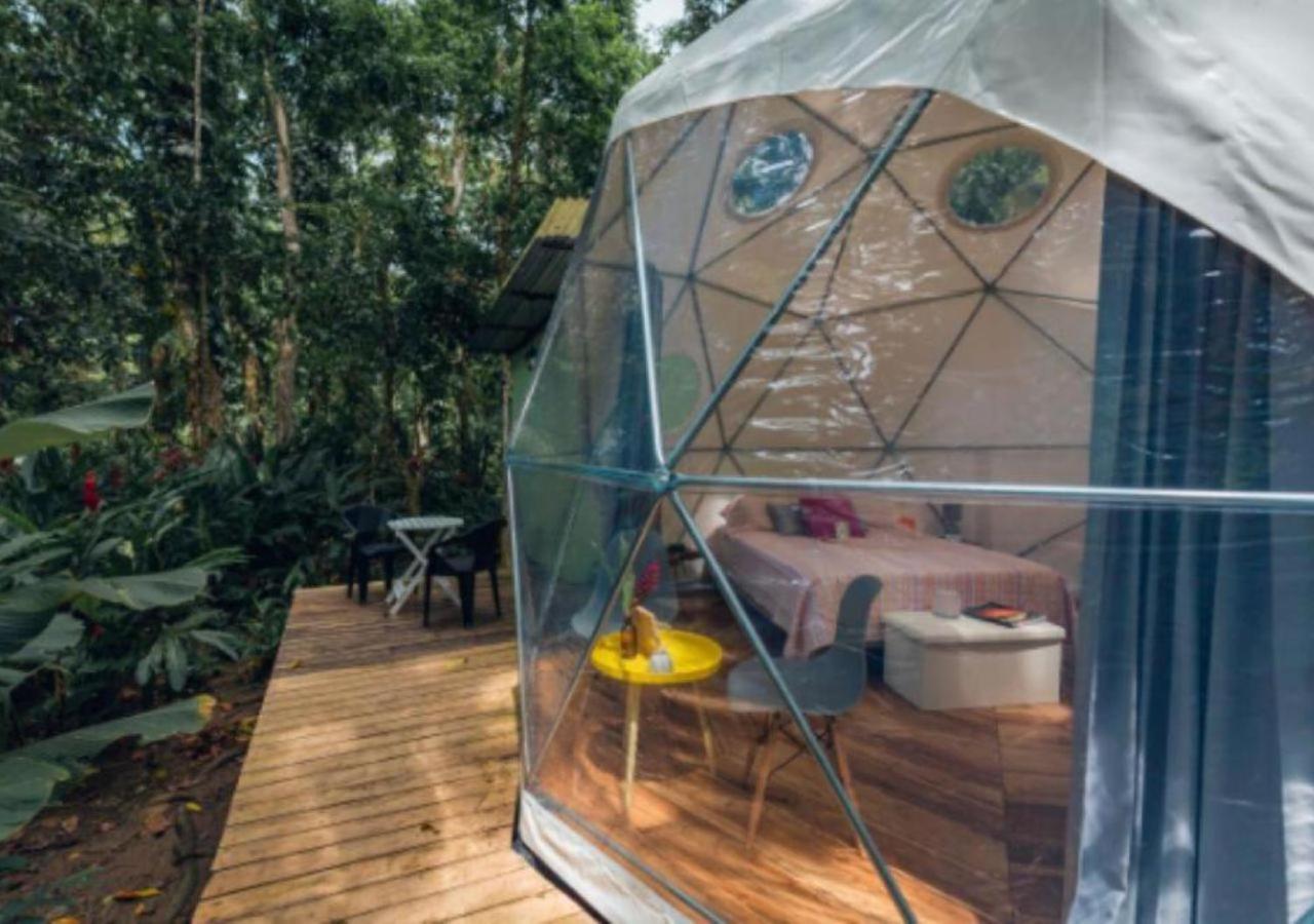 Отель Faith Glamping Dome Costa Rica Мансанильо Экстерьер фото