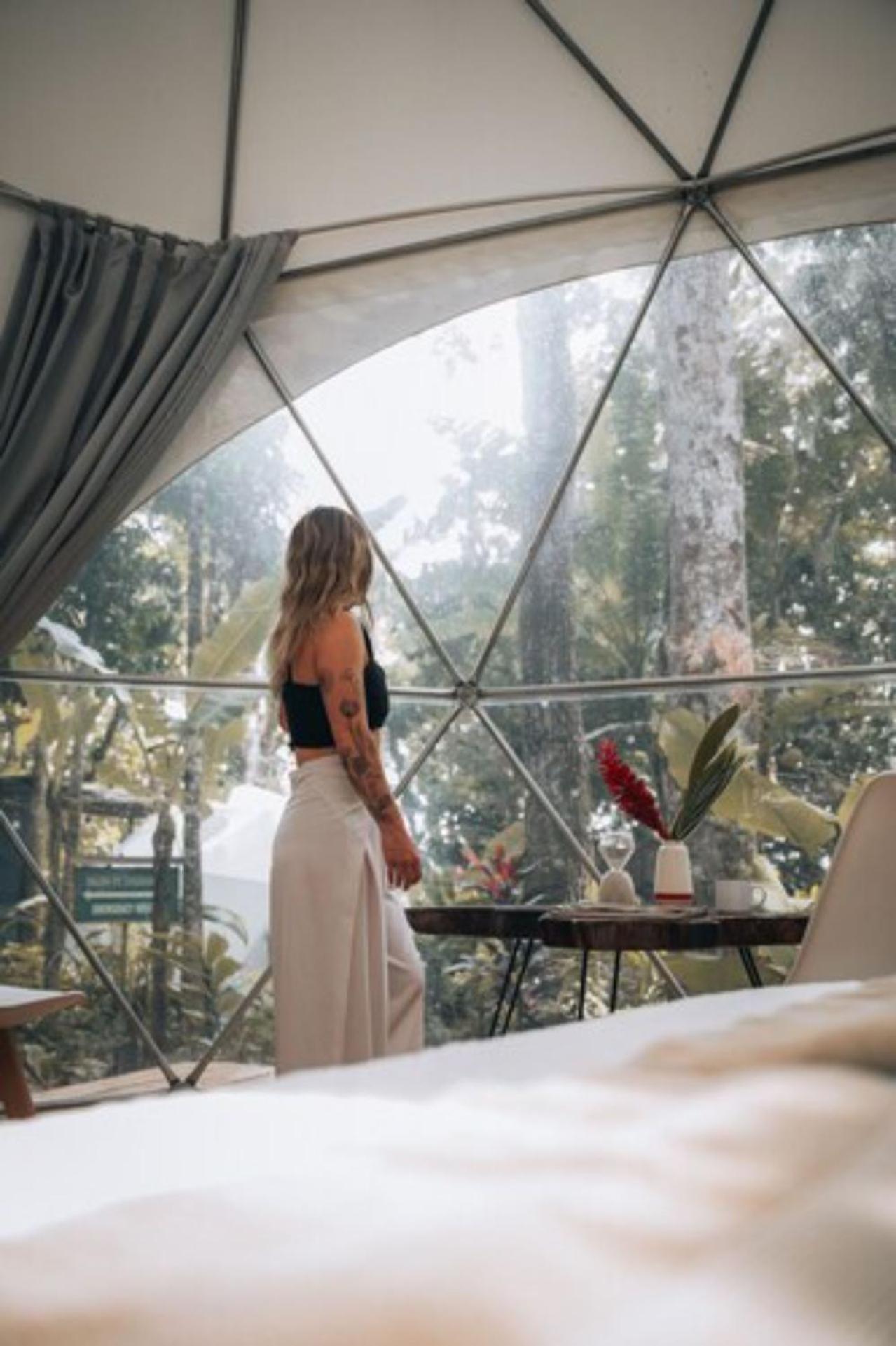 Отель Faith Glamping Dome Costa Rica Мансанильо Экстерьер фото